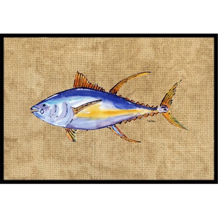 Carolines Treasures 24 x 36 In. Tuna Fish Indoor or Outdoor Mat 8817JMAT